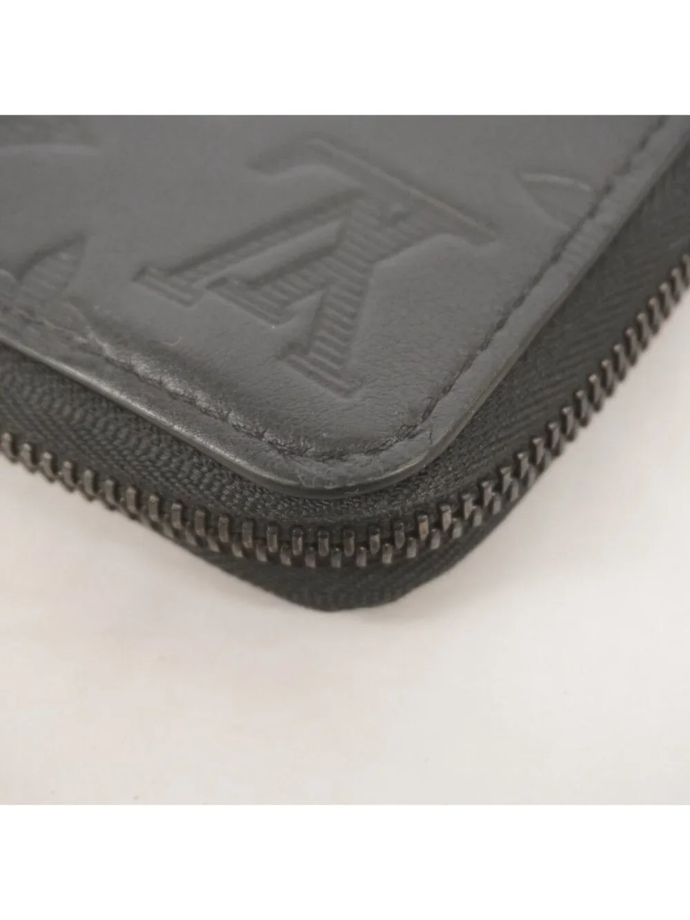 Louis Vuitton Wallet Monogram Shadow Zippy Horizontal Noir